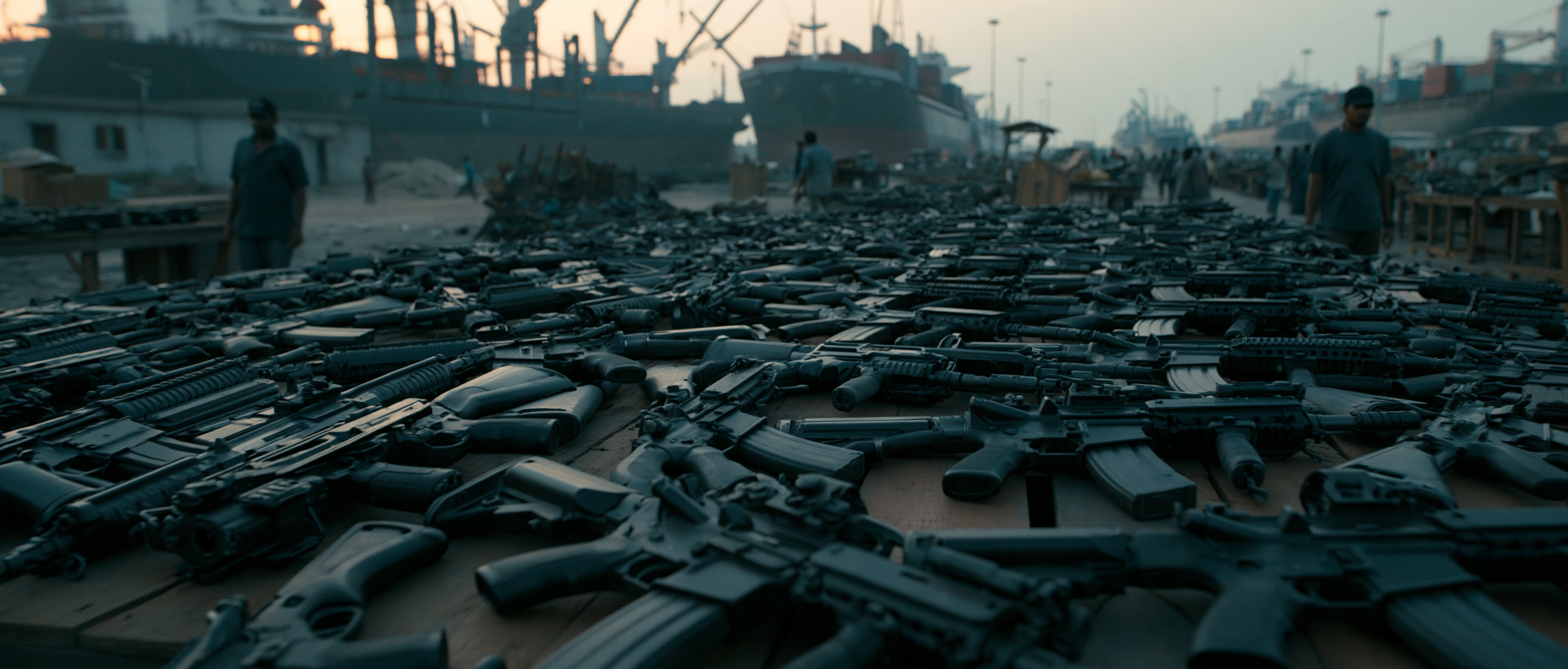 THE CONSIGNMENT · WEAPONS AT DOCK