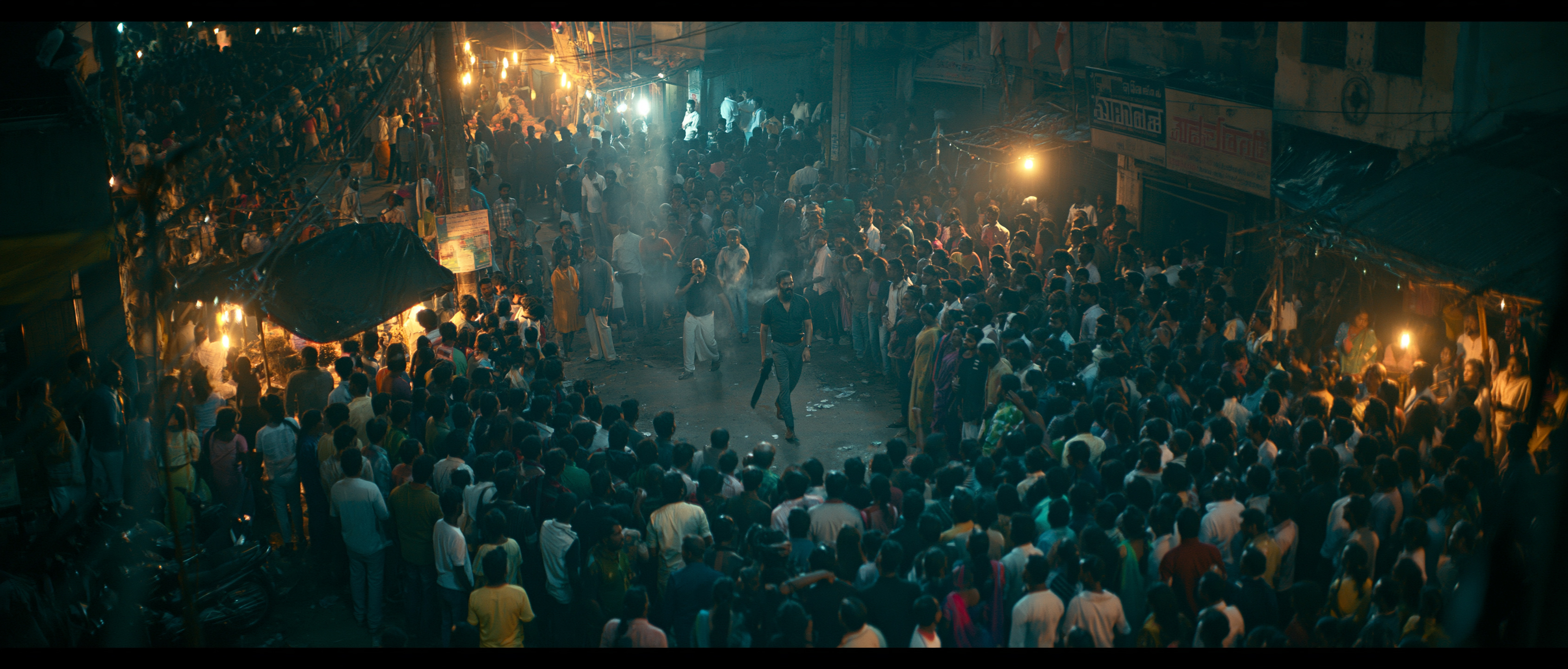 STREET · CROWD · LANTERNS