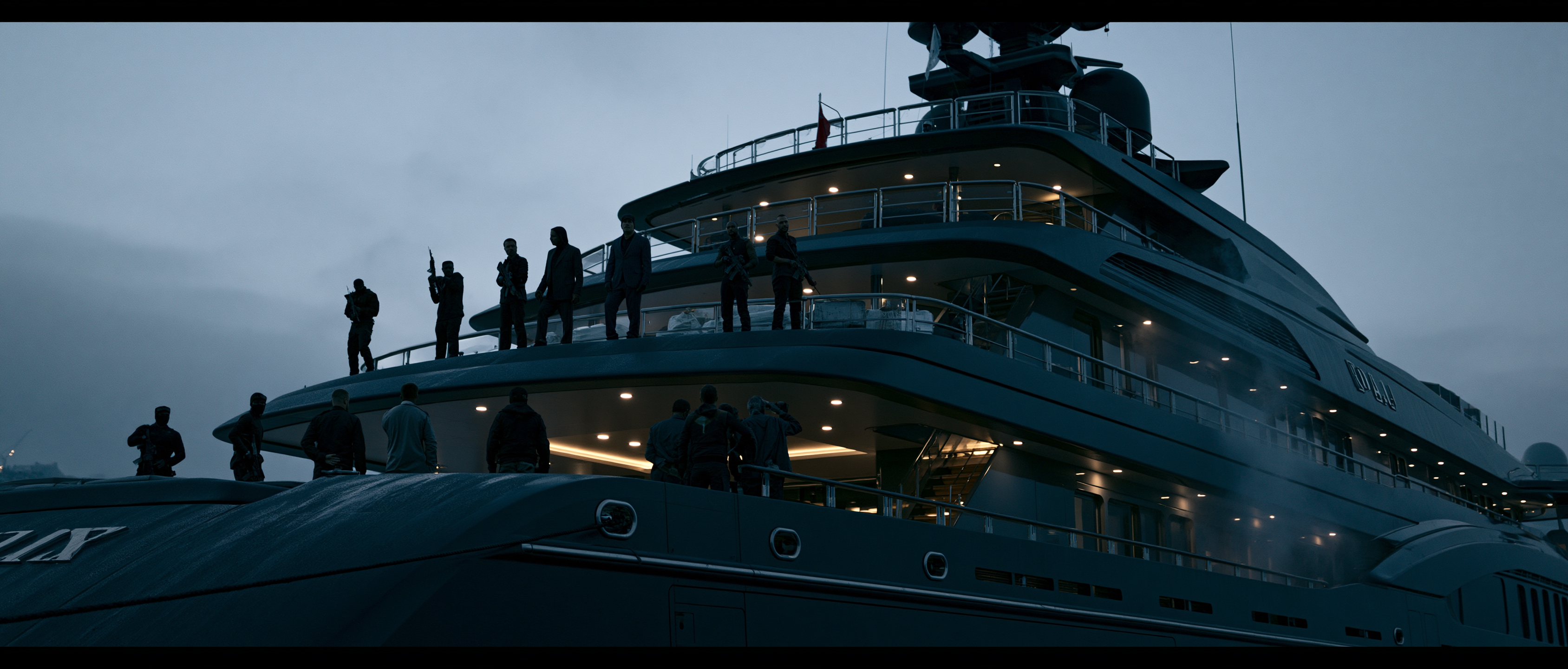 THE YACHT · ARMED · BLUE HOUR
